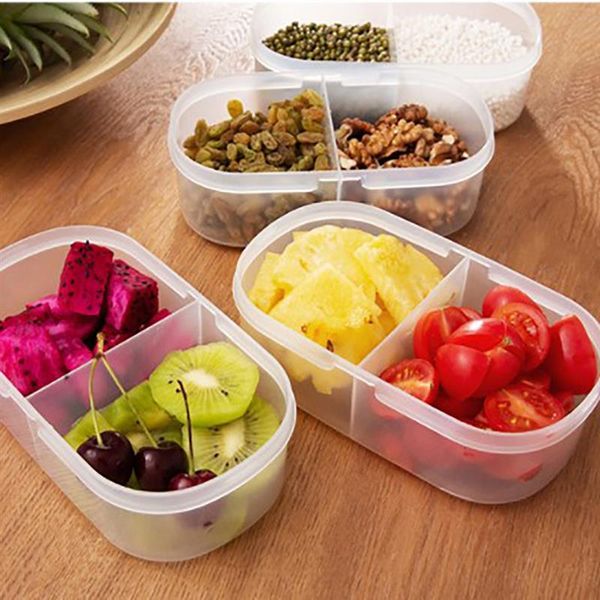 storage bottles & jars double-grid food sealed box with lid multifunctional kitchen container refrigerator plastic
storage bottles & jars double-grid food sealed box with lid multifunctional kitchen container refrigerator plastic