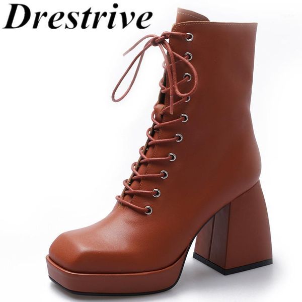 boots drestrive women's ankle cow leather thick heels 9 cm square toe platform cross tied 2021 winter high heel shoes black1, Black
boots drestrive women's ankle cow leather thick heels 9 cm square toe platform cross tied 2021 winter high heel shoes black1, Black