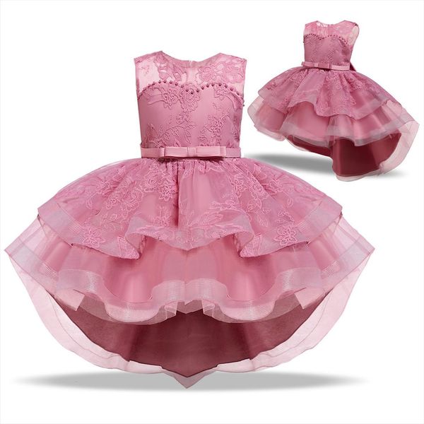 kids for girl flower wedding dress gown 4 8 10 year birthday party elegant children princess lace frocks, Red;yellow
kids for girl flower wedding dress gown 4 8 10 year birthday party elegant children princess lace frocks, Red;yellow