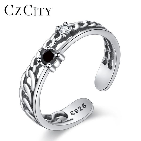 cluster rings czcity genuine 925 sterling silver finger fine jewelry for women round design vintage wide adjustable wedding ring, Golden;silver
cluster rings czcity genuine 925 sterling silver finger fine jewelry for women round design vintage wide adjustable wedding ring, Golden;silver