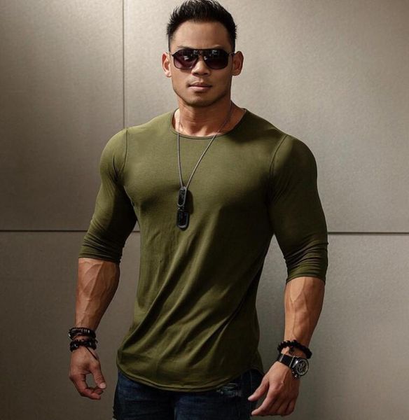 new fashion autumn sporting t-shirt men long sleeve fitness slim t shirt mens solid gyms clothing bodybuilding t-shirt tees 210421, White;black
new fashion autumn sporting t-shirt men long sleeve fitness slim t shirt mens solid gyms clothing bodybuilding t-shirt tees 210421, White;black
