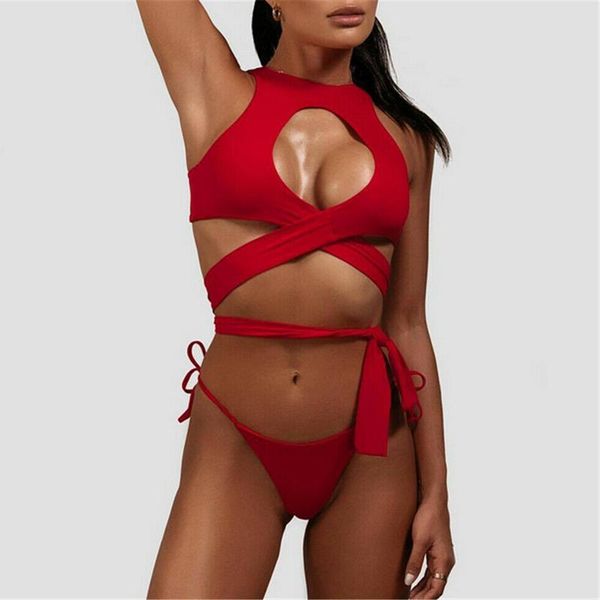women's swimwear women push-up padded bikini set multi bandage bikinis swimsuit biquini 2021 mujer bathing suit maillots de bain, White;black
women's swimwear women push-up padded bikini set multi bandage bikinis swimsuit biquini 2021 mujer bathing suit maillots de bain, White;black