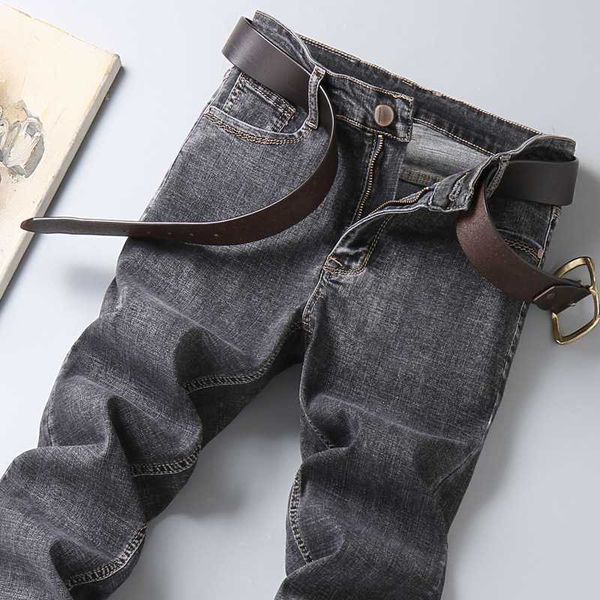autumn men's stretch-fit jeans business smart casual classic style fashion denim trousers male loose gray pants 046, Blue
autumn men's stretch-fit jeans business smart casual classic style fashion denim trousers male loose gray pants 046, Blue