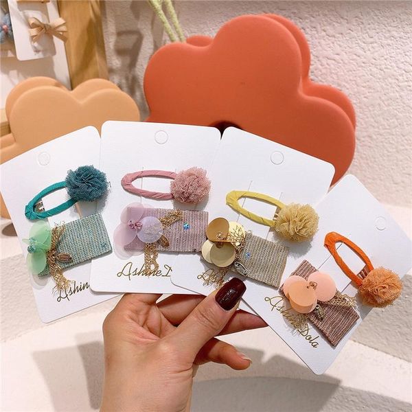 hair accessories 2021 fashion korean children's cute lace ball rope sweet girl princess sequins square bb clip headwear, Slivery;white
hair accessories 2021 fashion korean children's cute lace ball rope sweet girl princess sequins square bb clip headwear, Slivery;white