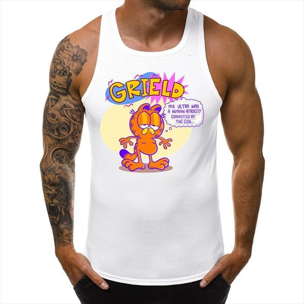 fashion garfiekd bird printed odie garf men tank sleeveless garment singlet casual clothing cool vest, White;black
fashion garfiekd bird printed odie garf men tank sleeveless garment singlet casual clothing cool vest, White;black