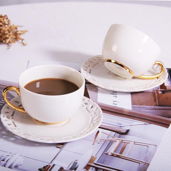 cups & saucers european ceramic coffee cup and saucer set white royal classic bone china plain tea gold hh50bd
cups & saucers european ceramic coffee cup and saucer set white royal classic bone china plain tea gold hh50bd
