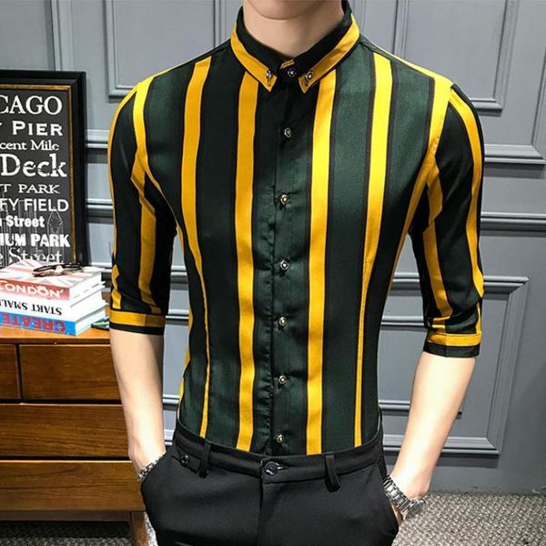 men's dress shirts plus large size 5xl 4xl mens business casual 3/4 sleeved shirt classic striped male social summer tuxedo xxxxxl rz9s, White;black
men's dress shirts plus large size 5xl 4xl mens business casual 3/4 sleeved shirt classic striped male social summer tuxedo xxxxxl rz9s, White;black