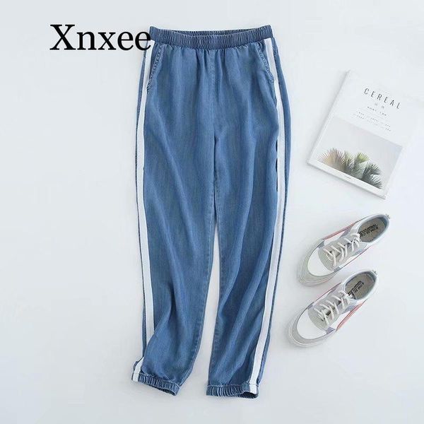 women's jeans 2021 summer thin loose tencel bamboo denim casual pants trousers women denimcasual gym running, Blue
women's jeans 2021 summer thin loose tencel bamboo denim casual pants trousers women denimcasual gym running, Blue