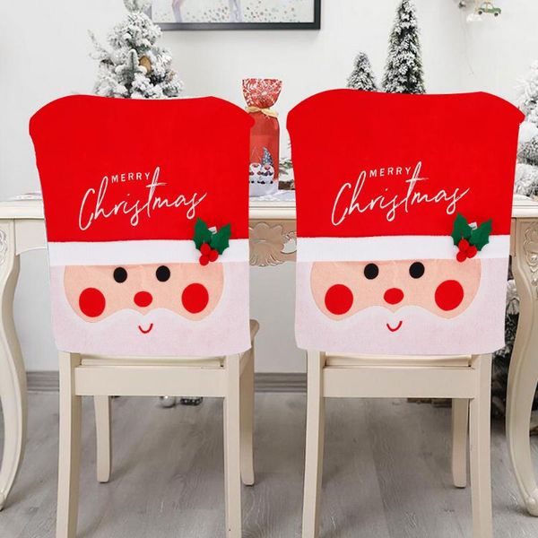 chair covers santa claus back cover with lights christmas decoration home office dining room xmas party supplies 
chair covers santa claus back cover with lights christmas decoration home office dining room xmas party supplies
