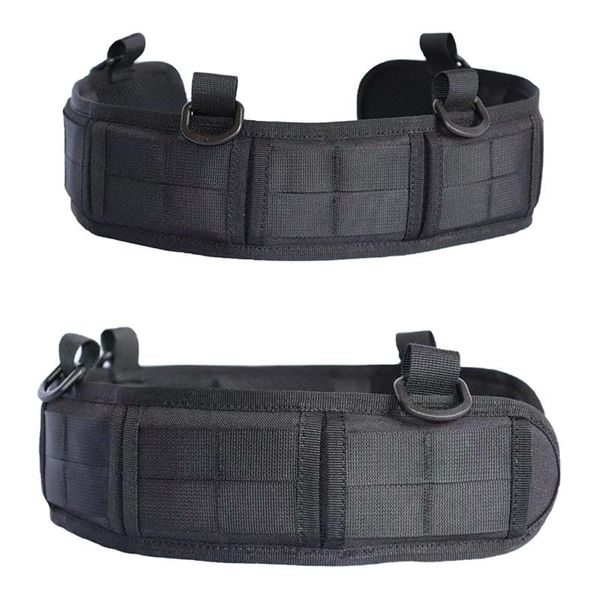 waist support military tactical belt men battle army combat outdoor cs hunting paintball padded set adjustable, Black;gray
waist support military tactical belt men battle army combat outdoor cs hunting paintball padded set adjustable, Black;gray