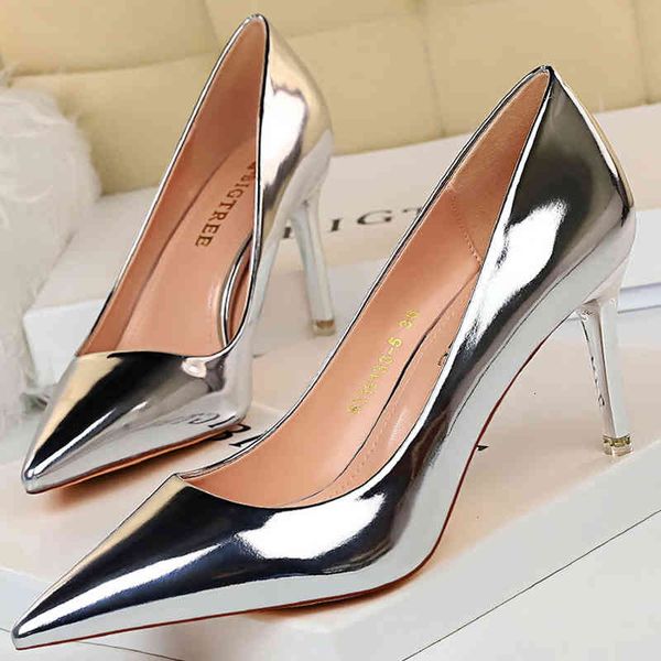 dress shoes sapatos de salto stiletto feminino, sapatos couro envernizado da moda com 7.5 cm, .5cm, para oblu, Black
dress shoes sapatos de salto stiletto feminino, sapatos couro envernizado da moda com 7.5 cm, .5cm, para oblu, Black