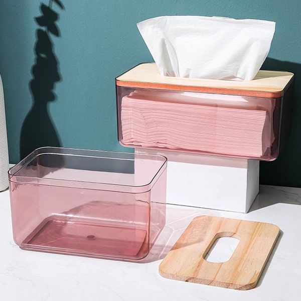 nordic wooden cover transparent tissue box household living room pumping paper restaurant napkin storage organization boxes & napkins
nordic wooden cover transparent tissue box household living room pumping paper restaurant napkin storage organization boxes & napkins