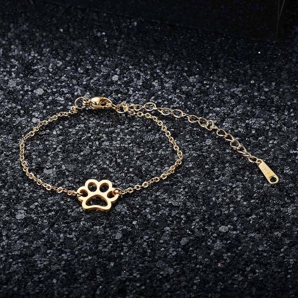 link, chain quality 100% stainless steel dog cat pet bracelet for women female never tarnish jewelry bracelets, Black
link, chain quality 100% stainless steel dog cat pet bracelet for women female never tarnish jewelry bracelets, Black