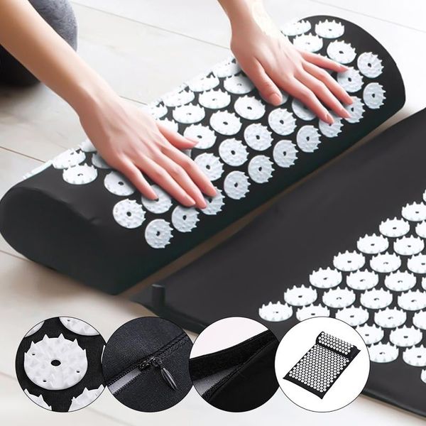 acupressure set mat and pillow pain relief therapy muscle back neck relaxation with travel bag electric massagers
acupressure set mat and pillow pain relief therapy muscle back neck relaxation with travel bag electric massagers