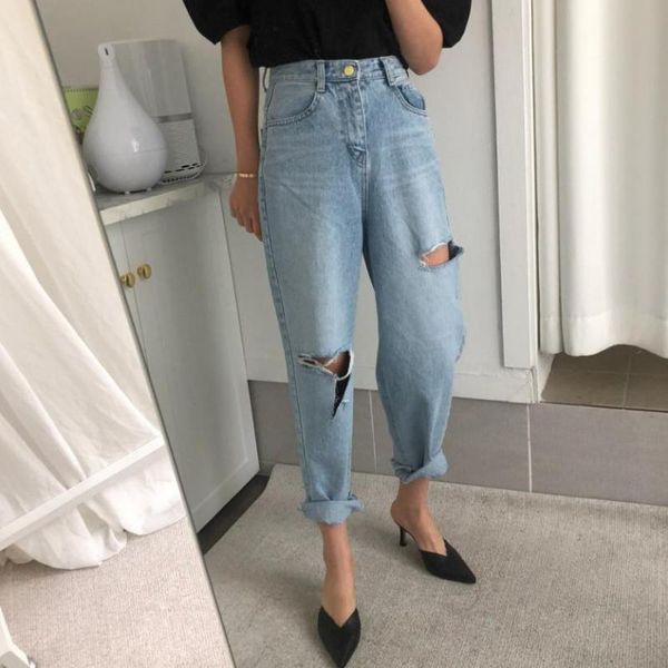 women's jeans casual high waist loose comfortable for women boyfriend korean fashionable streetwear straight pants mom, Blue
women's jeans casual high waist loose comfortable for women boyfriend korean fashionable streetwear straight pants mom, Blue