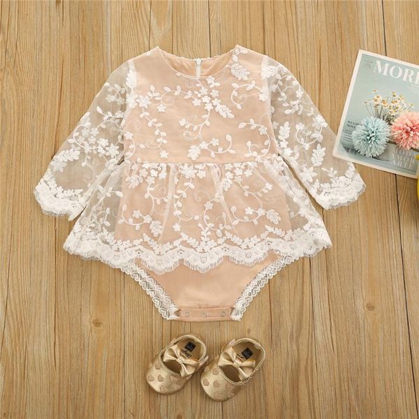 wenazao toddler infant born baby girls spring summer fashion long-seeve playsuits sweet lace stitching skirt triangle romper jumpsuits, Blue
wenazao toddler infant born baby girls spring summer fashion long-seeve playsuits sweet lace stitching skirt triangle romper jumpsuits, Blue