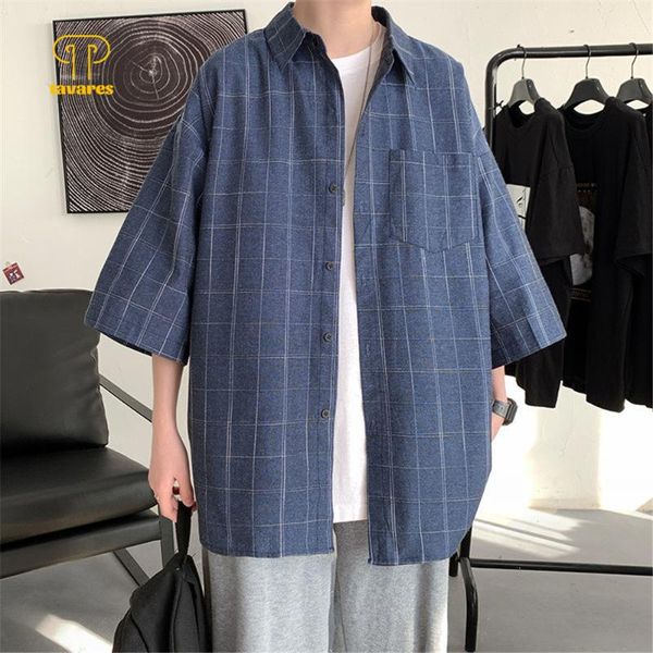 men's casual shirts tavares men shirt stripes lattice plaid long sleeve button up fashion office social baggy oversized cardigan, White;black
men's casual shirts tavares men shirt stripes lattice plaid long sleeve button up fashion office social baggy oversized cardigan, White;black