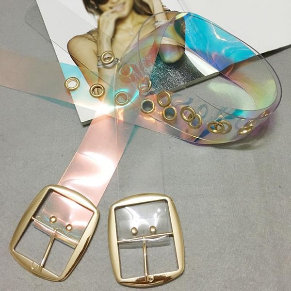 belts women plastic belt fashion transparent jeans grommet punk rivet pin buckle waist pvc trouser, Black;brown
belts women plastic belt fashion transparent jeans grommet punk rivet pin buckle waist pvc trouser, Black;brown