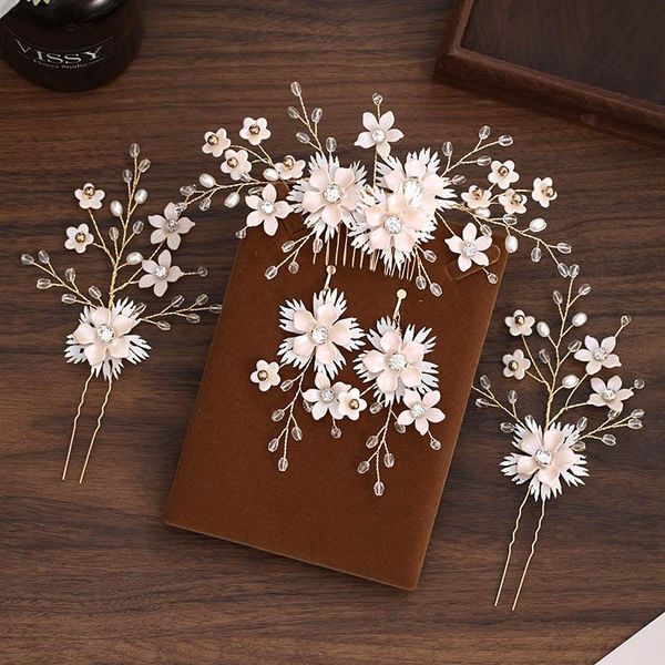 hair clips & barrettes sweet fresh handmade earrings light pink flower faux rhinestone hairpin haircomb set girl bride wedding party headdre, Golden;silver
hair clips & barrettes sweet fresh handmade earrings light pink flower faux rhinestone hairpin haircomb set girl bride wedding party headdre, Golden;silver