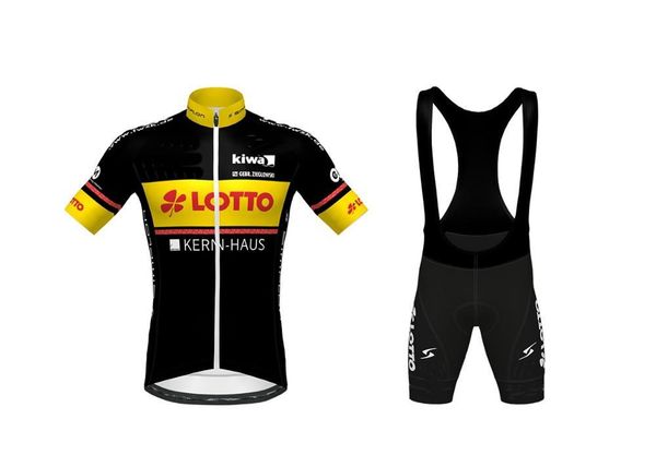 racing sets 2021 lotto kern haus pro team men's cycling jersey short sleeve bicycle clothing with bib shorts ropa ciclismo, Black;blue
racing sets 2021 lotto kern haus pro team men's cycling jersey short sleeve bicycle clothing with bib shorts ropa ciclismo, Black;blue
