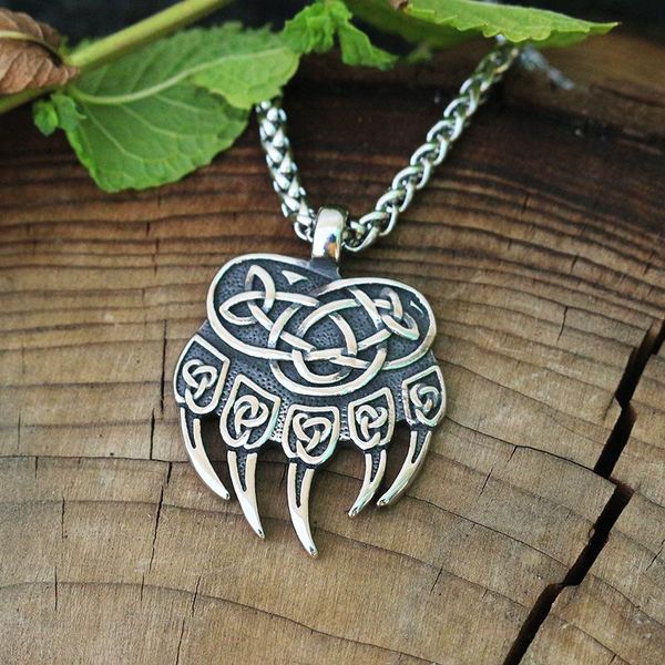 pendant necklaces lanseis 10pcs men stainless steel viking bear necklace celt, Silver
pendant necklaces lanseis 10pcs men stainless steel viking bear necklace celt, Silver