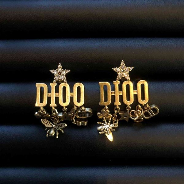 star tassel earrings for women's 20-year new red hairpin brooch, Silver 
star tassel earrings for women's 20-year new red hairpin brooch, Silver