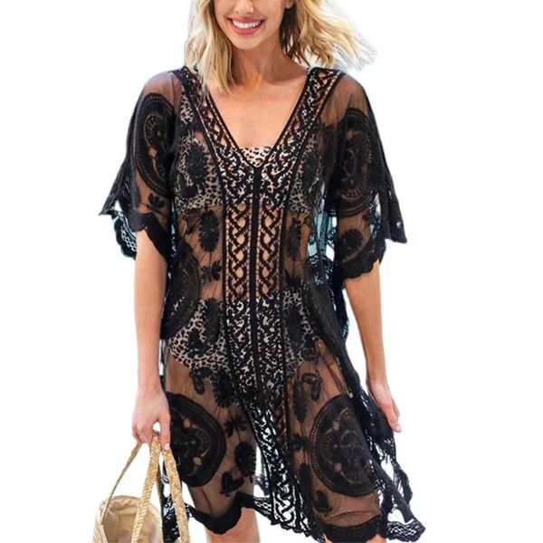 women's swimwear 2021 beach sunscreen cardigan ladies mesh print long bikini swimsuit cover ups female open kimono, White;black
women's swimwear 2021 beach sunscreen cardigan ladies mesh print long bikini swimsuit cover ups female open kimono, White;black