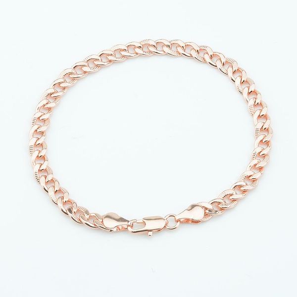 1pc 3 color 5mm mens womens rose/white/yellow gold bracelet curb chain carve jewelry link,, Black
1pc 3 color 5mm mens womens rose/white/yellow gold bracelet curb chain carve jewelry link,, Black