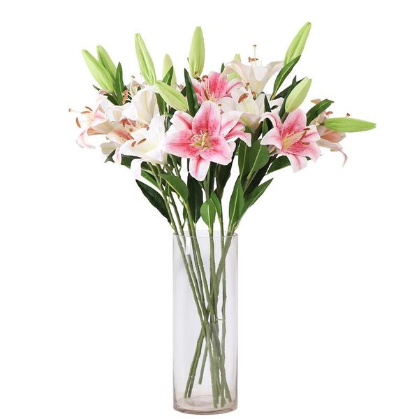 decorative flowers & wreaths artificial real touch lily high-quality fake for wedding home party decoration mother's day gift
decorative flowers & wreaths artificial real touch lily high-quality fake for wedding home party decoration mother's day gift