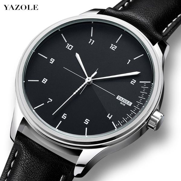 wristwatches yazole men's watch men fashion simple and stylish waterproof for sport watches leather casual, Slivery;brown
wristwatches yazole men's watch men fashion simple and stylish waterproof for sport watches leather casual, Slivery;brown