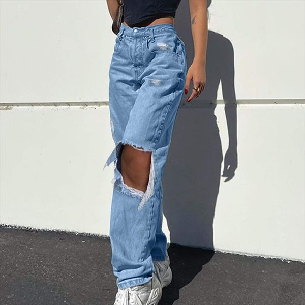 y2k loose fit pants fashion women jeans ripped wide leg for girls high waist wash summer baggy streetwear, Blue
y2k loose fit pants fashion women jeans ripped wide leg for girls high waist wash summer baggy streetwear, Blue
