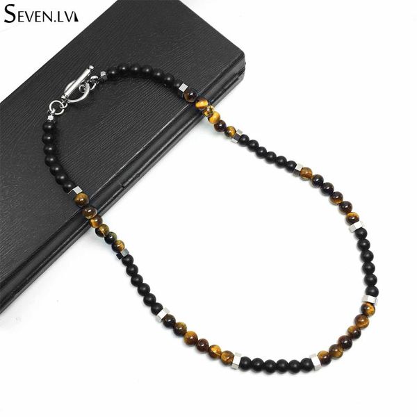 6mm map stone tiger's eye stainless steel separate beads charm necklace natural jewelry for men chains, Silver
6mm map stone tiger's eye stainless steel separate beads charm necklace natural jewelry for men chains, Silver