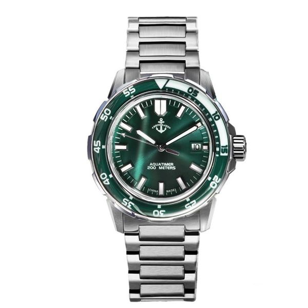 wristwatches hruodland men automatic watch mens diver watches mechanical wristwatch 200m waterproof bgw-9 luminous sapphire bezel steel stra, Slivery;brown
wristwatches hruodland men automatic watch mens diver watches mechanical wristwatch 200m waterproof bgw-9 luminous sapphire bezel steel stra, Slivery;brown