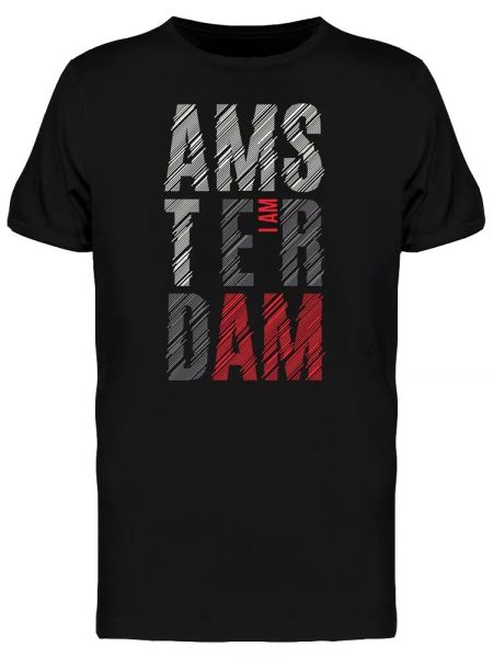 amsterdam typography graphic tee men's -image by shutterstock, White;black
amsterdam typography graphic tee men's -image by shutterstock, White;black