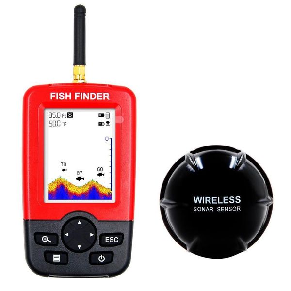 fish finder handheld portable wireless sonar sensor fishfinder depth locator fishing gear lcd display
fish finder handheld portable wireless sonar sensor fishfinder depth locator fishing gear lcd display