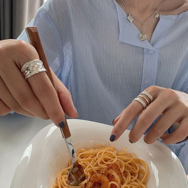 wedding rings vintage aesthetic irregular tin foil adjustable accessories for women couples designer fashion punk jewelry gifts, Slivery;golden
wedding rings vintage aesthetic irregular tin foil adjustable accessories for women couples designer fashion punk jewelry gifts, Slivery;golden