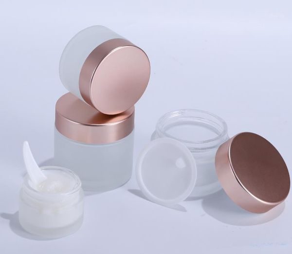 storage bottles & jars est frosted glass cream round shape cosmetic containers with rose gold cap for face makeup packing sn64
storage bottles & jars est frosted glass cream round shape cosmetic containers with rose gold cap for face makeup packing sn64