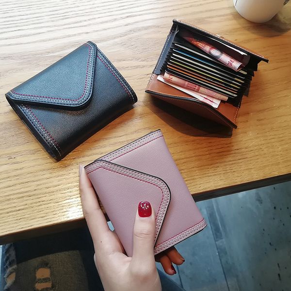 design hand real leather multi simple bank mini compact women's card bag 2021 new fashion, Brown;gray
design hand real leather multi simple bank mini compact women's card bag 2021 new fashion, Brown;gray