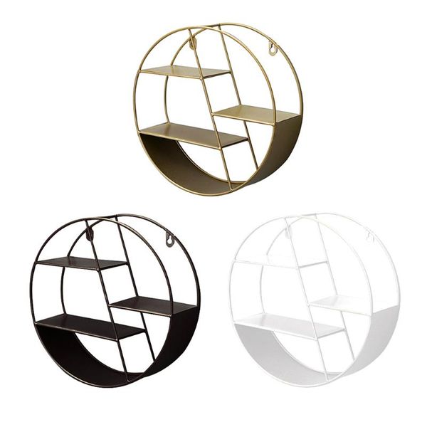 other home decor iron art wall mounted decorative shelf minimalist wrought round living room bedroom decoration storage rack
other home decor iron art wall mounted decorative shelf minimalist wrought round living room bedroom decoration storage rack