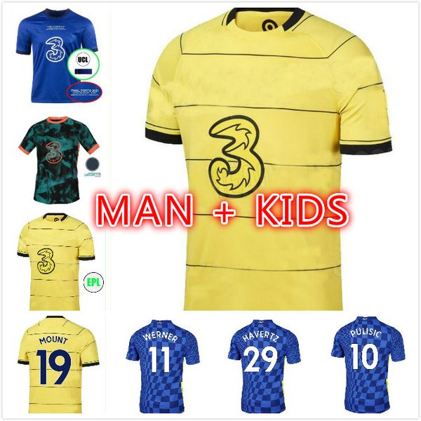 20 21 22 soccer jerseys abraham werner havertz chilwell ziyech zouma football shirt pulisic camiseta kante mount 2021 2022 men + kids kit, Black;yellow
20 21 22 soccer jerseys abraham werner havertz chilwell ziyech zouma football shirt pulisic camiseta kante mount 2021 2022 men + kids kit, Black;yellow