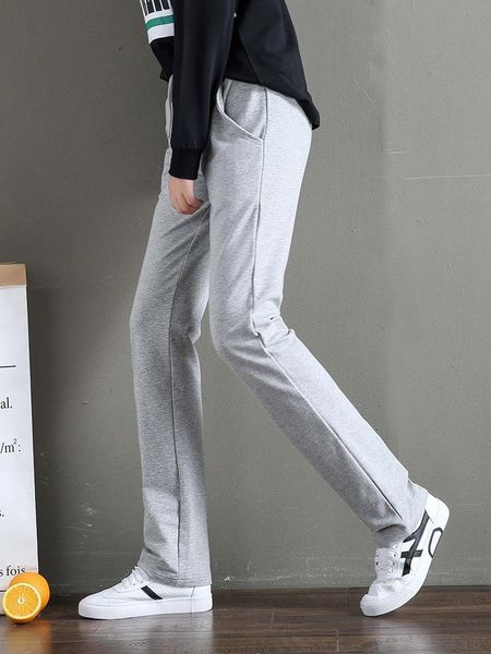 women's pants & capris women cotton baggy sweatpants elastic waist drawstring pockets jogger loose straight sports solid running workou, Black;white
women's pants & capris women cotton baggy sweatpants elastic waist drawstring pockets jogger loose straight sports solid running workou, Black;white