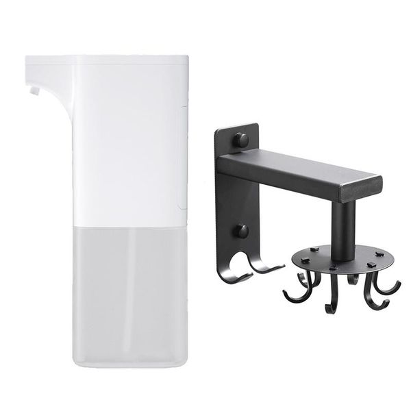 liquid soap dispenser automatic contactless alcohol with wall-mounted utensils hanger, rack wall hooks
liquid soap dispenser automatic contactless alcohol with wall-mounted utensils hanger, rack wall hooks