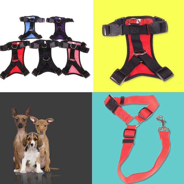 dog collars & leashes breathable mesh harness leash with adjustable straps pet vest chest set
dog collars & leashes breathable mesh harness leash with adjustable straps pet vest chest set