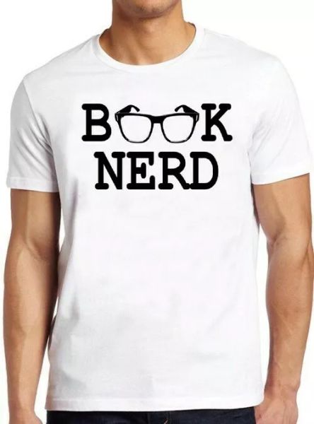 book nerd funny reading geek read literature humor vintage cool t shirt 4055, White;black
book nerd funny reading geek read literature humor vintage cool t shirt 4055, White;black