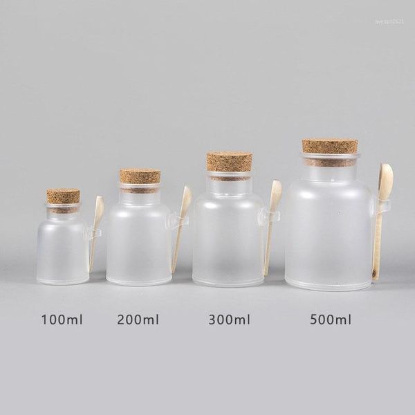 storage bottles & jars 10pcs 100/200/300ml empty frosted bath salt plastic refillable container bottle with cork ser and wooden spoon
storage bottles & jars 10pcs 100/200/300ml empty frosted bath salt plastic refillable container bottle with cork ser and wooden spoon