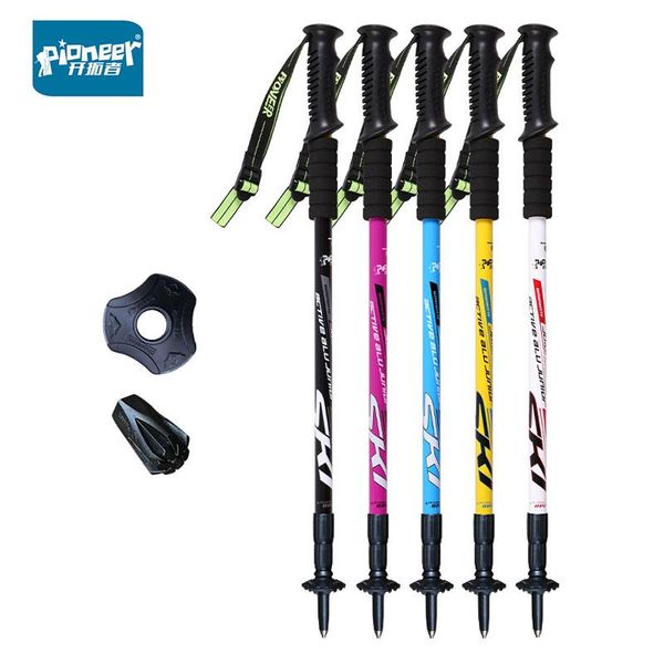 trekking poles walking stick aluminum alloy with damping 3 section 135cm internal lock mountain-climbing crutch outdoor hiking
trekking poles walking stick aluminum alloy with damping 3 section 135cm internal lock mountain-climbing crutch outdoor hiking