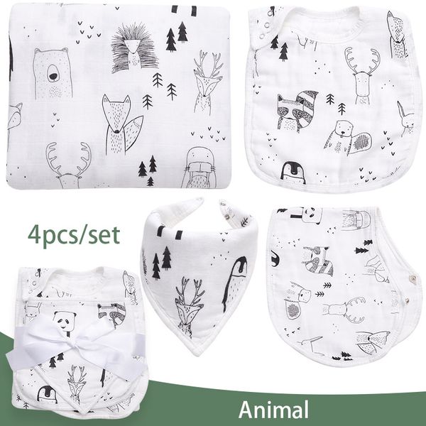 4pcs/lot baby blankets & bibs muslin diapers envelope for newborns fashionable baby swaddle wrap baby bath towel bed stuff
4pcs/lot baby blankets & bibs muslin diapers envelope for newborns fashionable baby swaddle wrap baby bath towel bed stuff