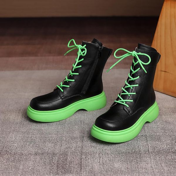 boots 2021 genuine leather women motorcycle fall winter warm brand fashion platform black shoes
boots 2021 genuine leather women motorcycle fall winter warm brand fashion platform black shoes