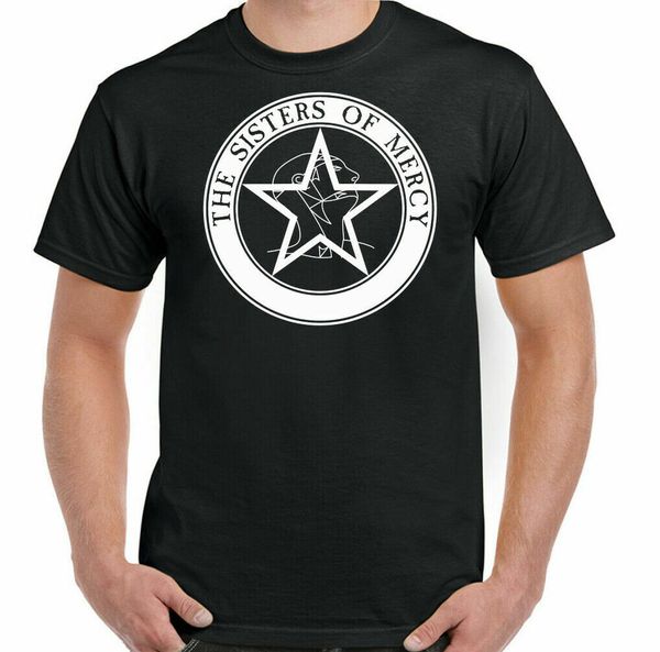 the sisters of mercy t-shirt band music, White;black
the sisters of mercy t-shirt band music, White;black