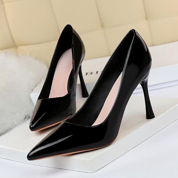 dress shoes women pumps simple pointed extreme high heels wedding classic brand ladies, Black
dress shoes women pumps simple pointed extreme high heels wedding classic brand ladies, Black
